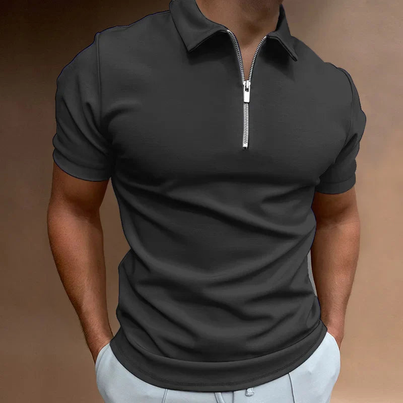Beau™ | Half Zip Polo Shirt – elegant met een urban edge