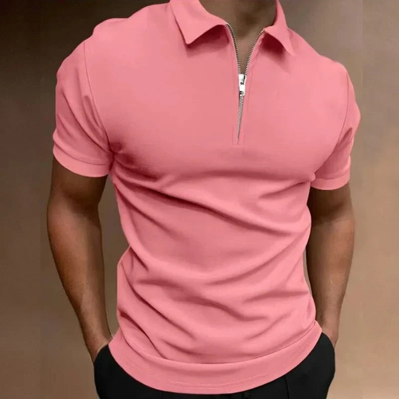 Beau™ | Half Zip Polo Shirt – elegant met een urban edge