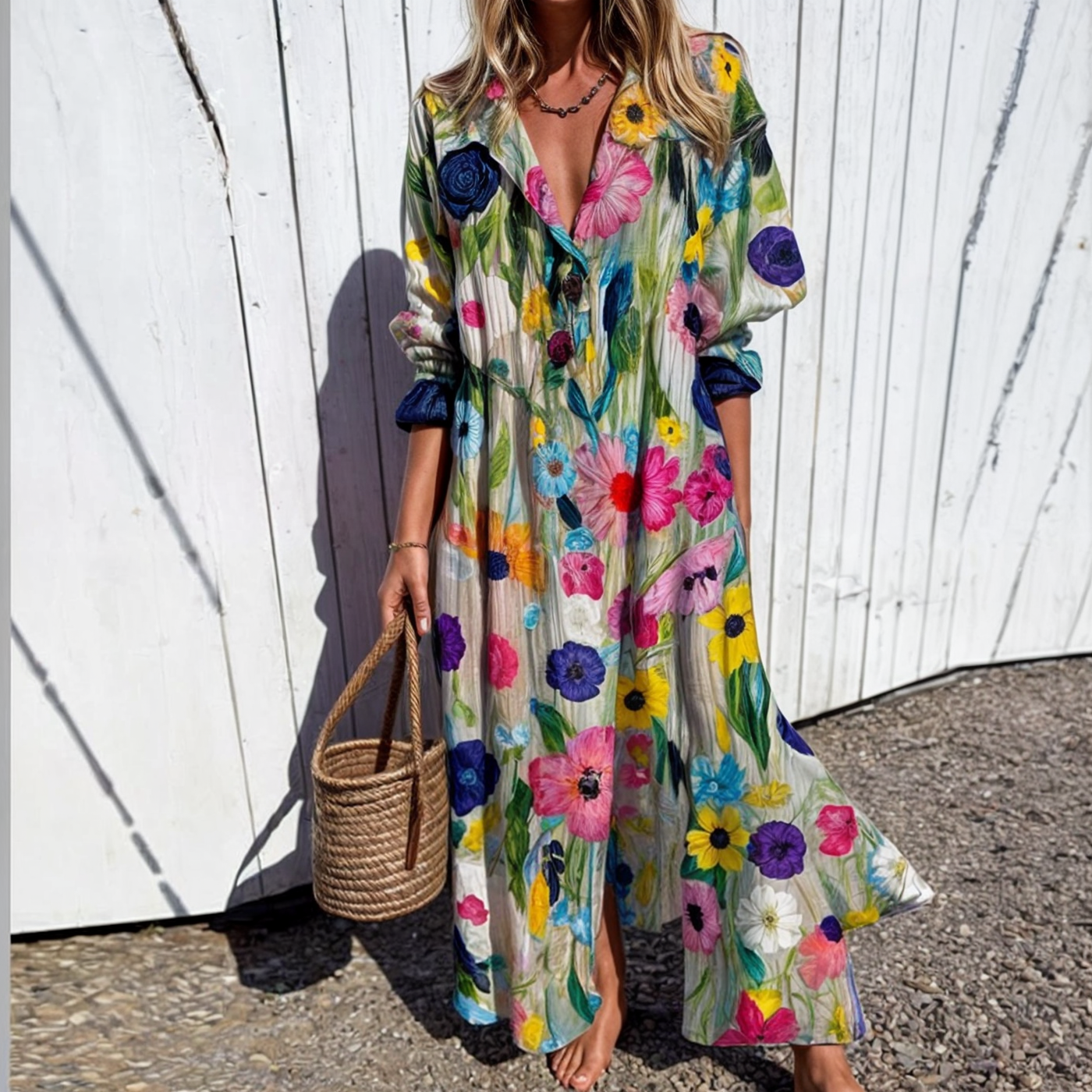 Anisa – Ademende Lente/Zomer Jurk