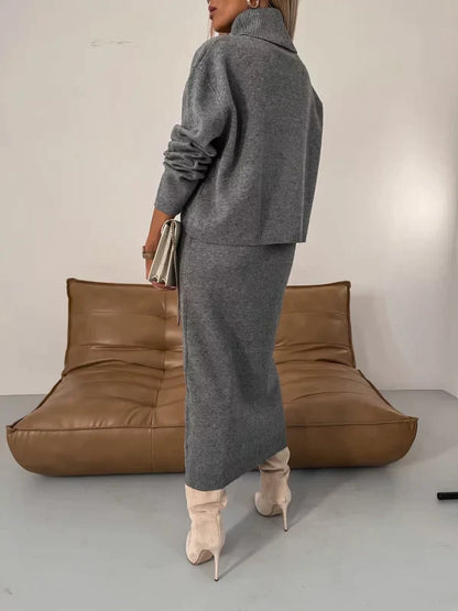 Chloé™ - Jurk met bijpassende coltrui
