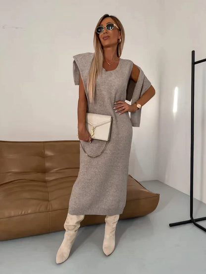 Chloé™ - Jurk met bijpassende coltrui