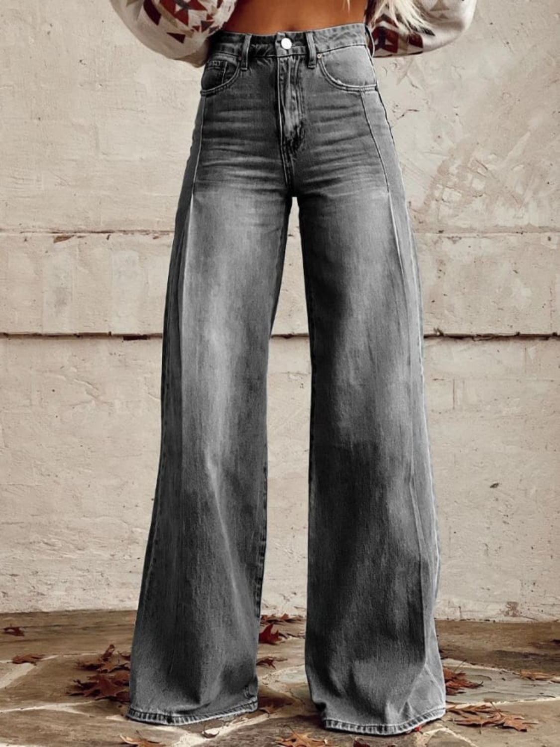 EMMA | Wide leg broek