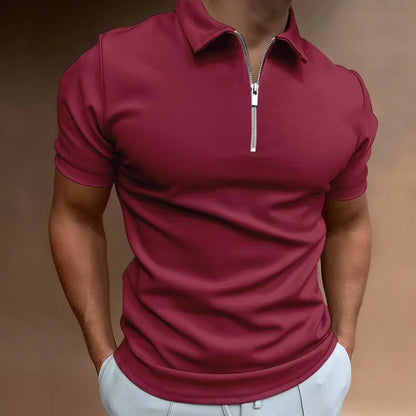 Beau™ | Half Zip Polo Shirt – elegant met een urban edge
