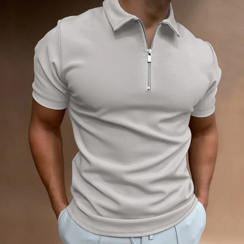 Beau™ | Half Zip Polo Shirt – elegant met een urban edge