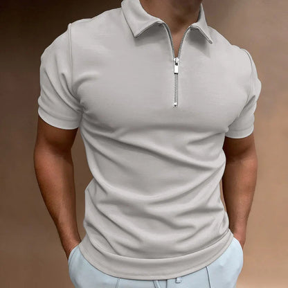 Beau™ | Half Zip Polo Shirt – elegant met een urban edge