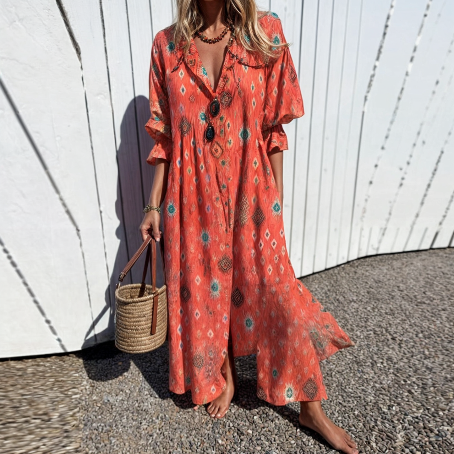Anisa – Ademende Lente/Zomer Jurk