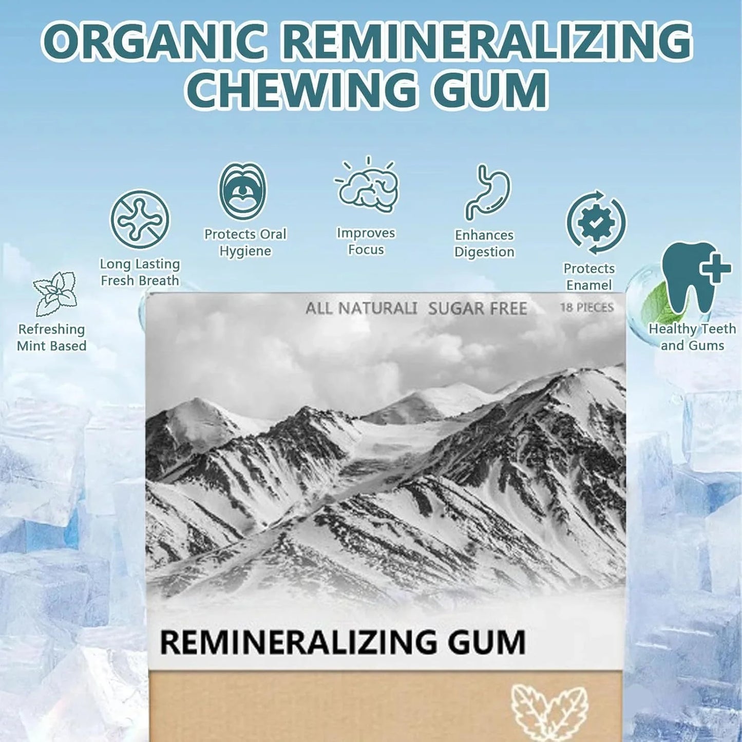 DentiBoost – Een boost voor je tandgezondheid! Remineralizing Mint Gum